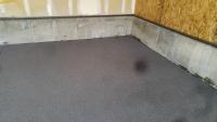 Quartz Aggregate Garage Floor. Walls are next.