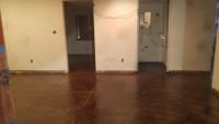 Chocolate & Walnut Stained Concrete Floor