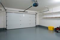 Gray Polyaspartic Garage Floor