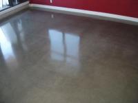 polished concrete in apartment