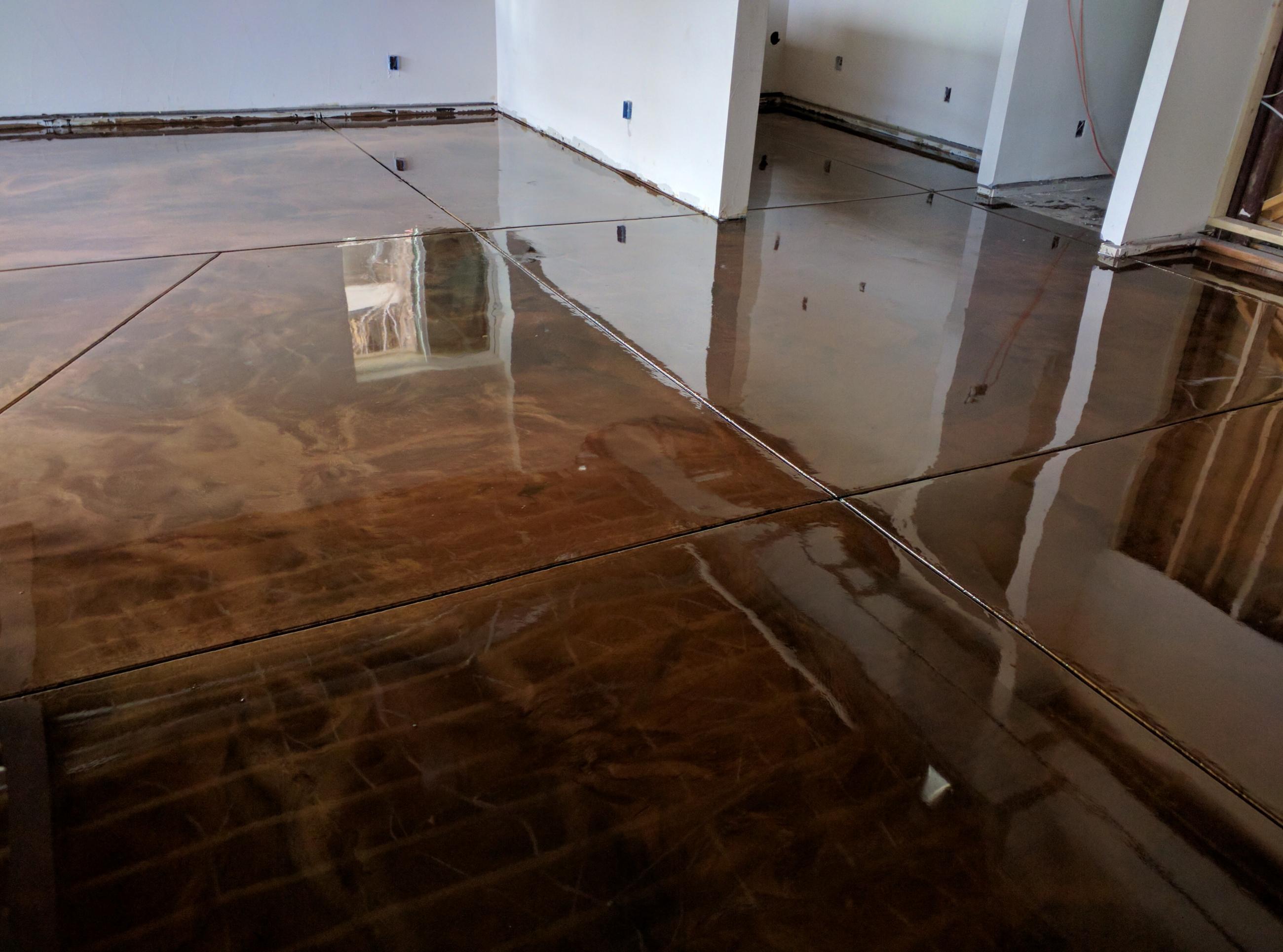 Epoxies & Polyaspartics Highlands Concrete Finishers